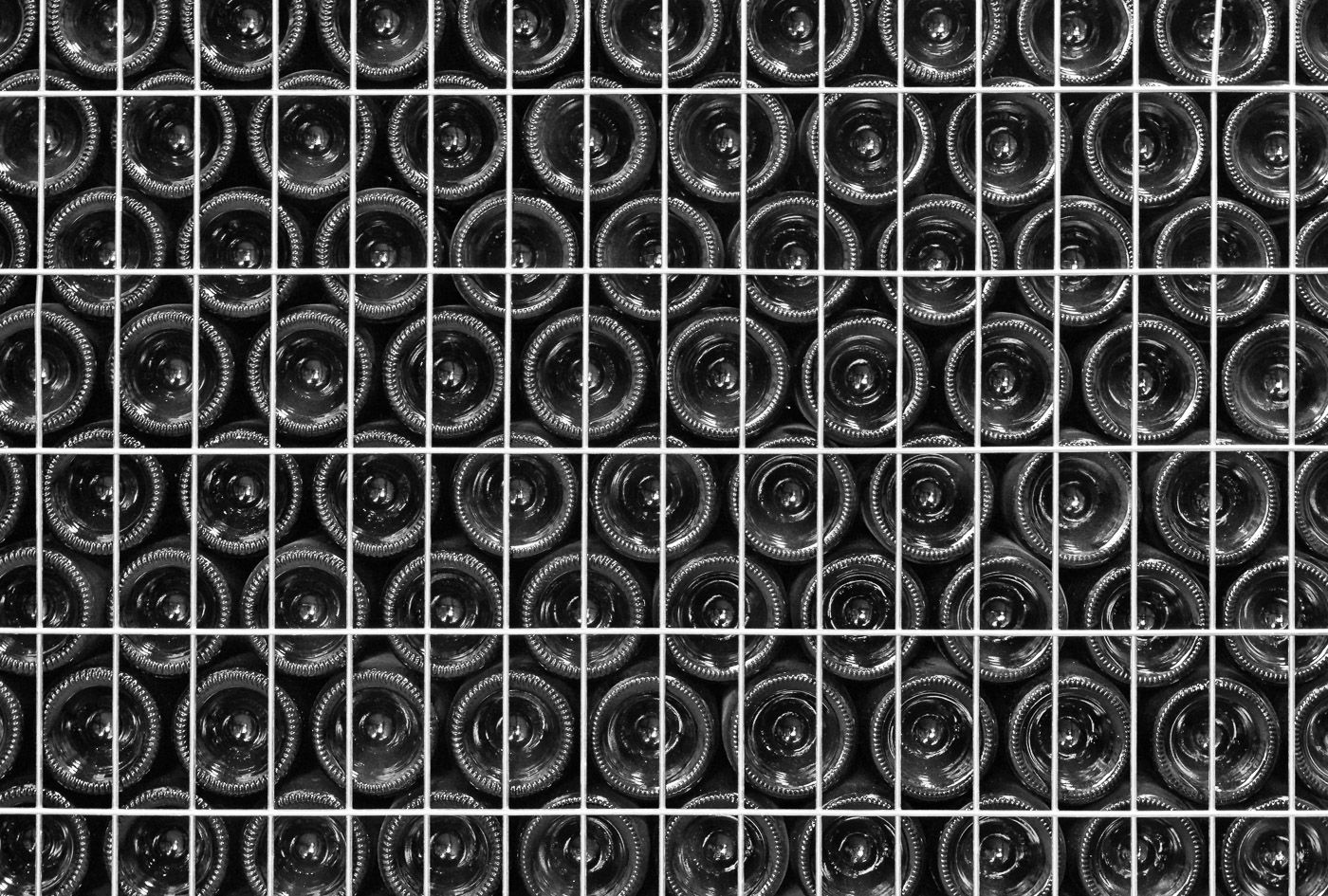 A lot of bottle